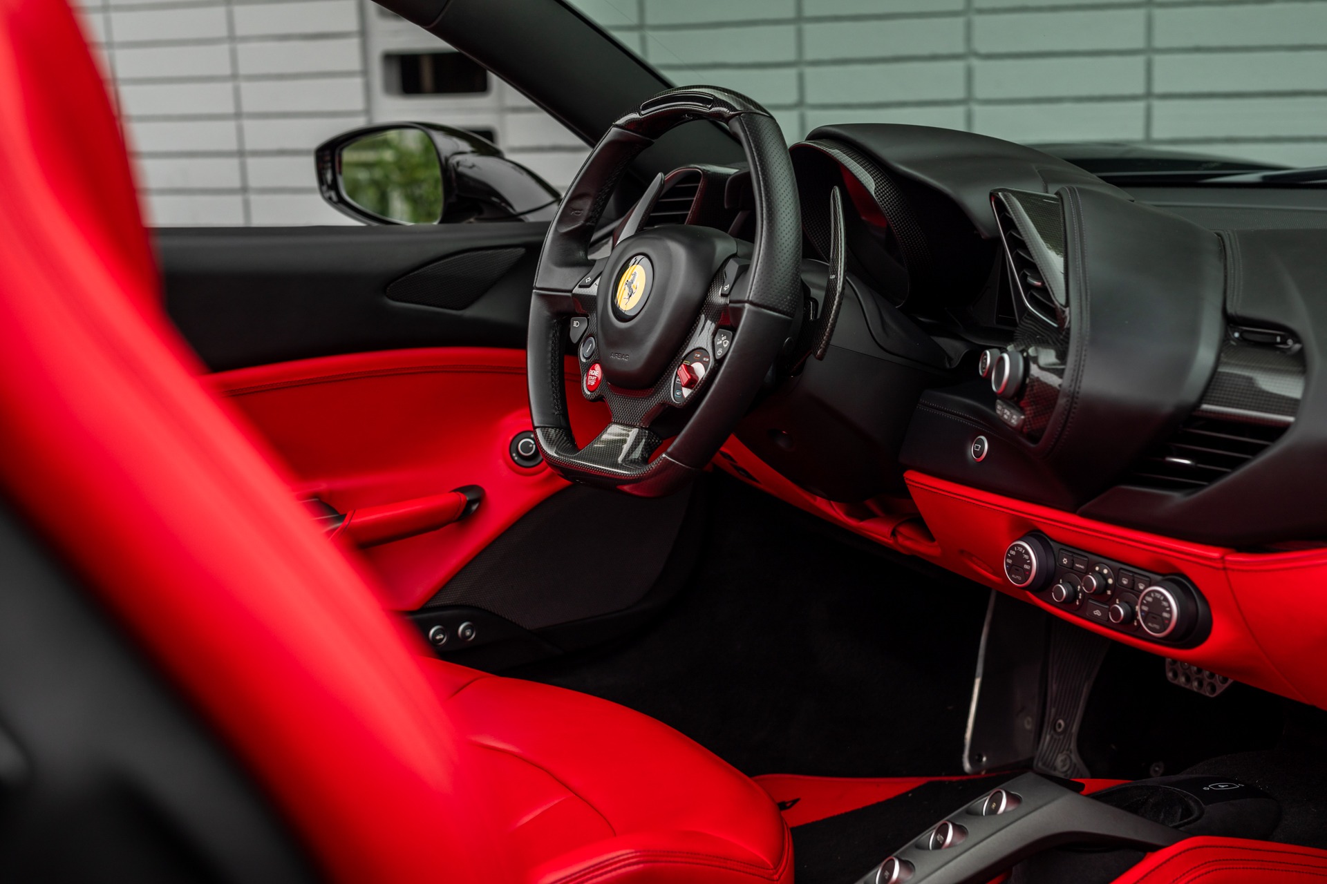 Ferrari 488 GTB Interior Details