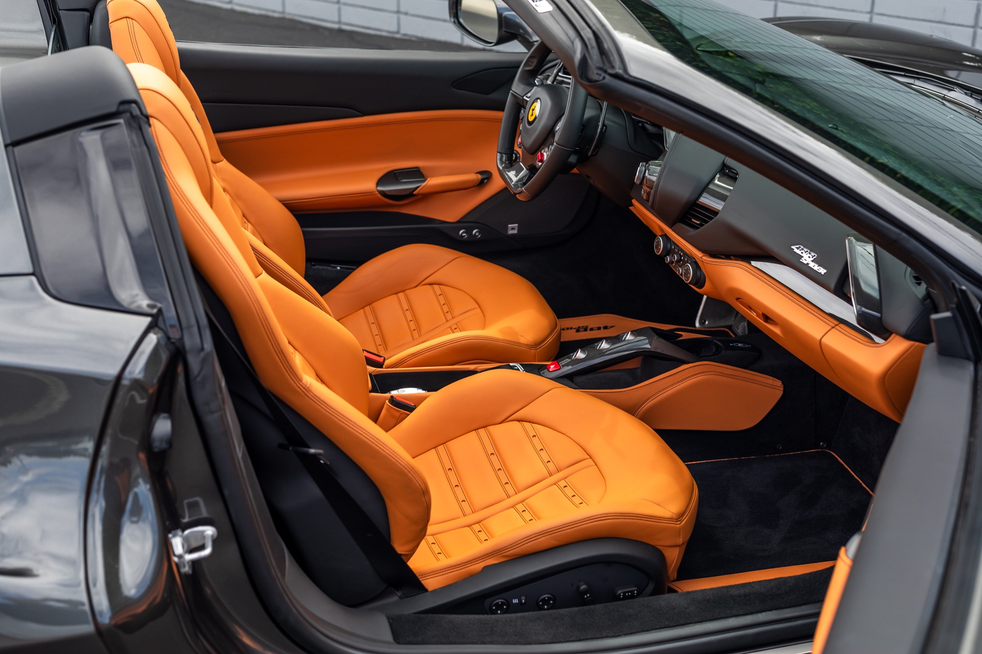 This Tailor Made Ferrari Portofino Makes Green And Orange Look