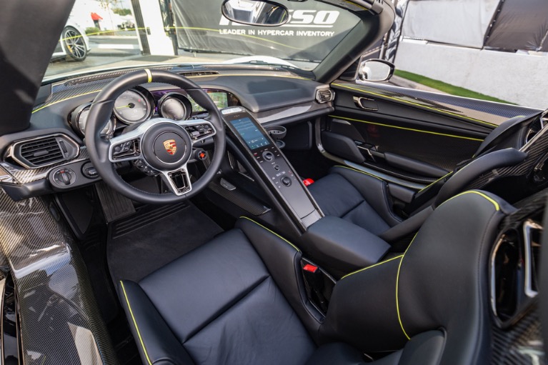 Used 2015 Porsche 918 Spyder Base for sale $1,699,000 at iLusso in Costa Mesa CA 92627 57