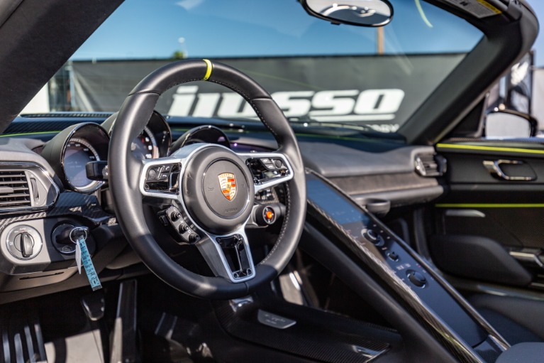 Used 2015 Porsche 918 Spyder Base for sale $1,699,000 at iLusso in Costa Mesa CA 92627 58