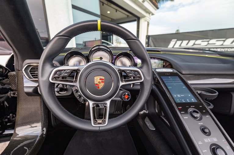 Used 2015 Porsche 918 Spyder Base for sale $1,699,000 at iLusso in Costa Mesa CA 92627 7