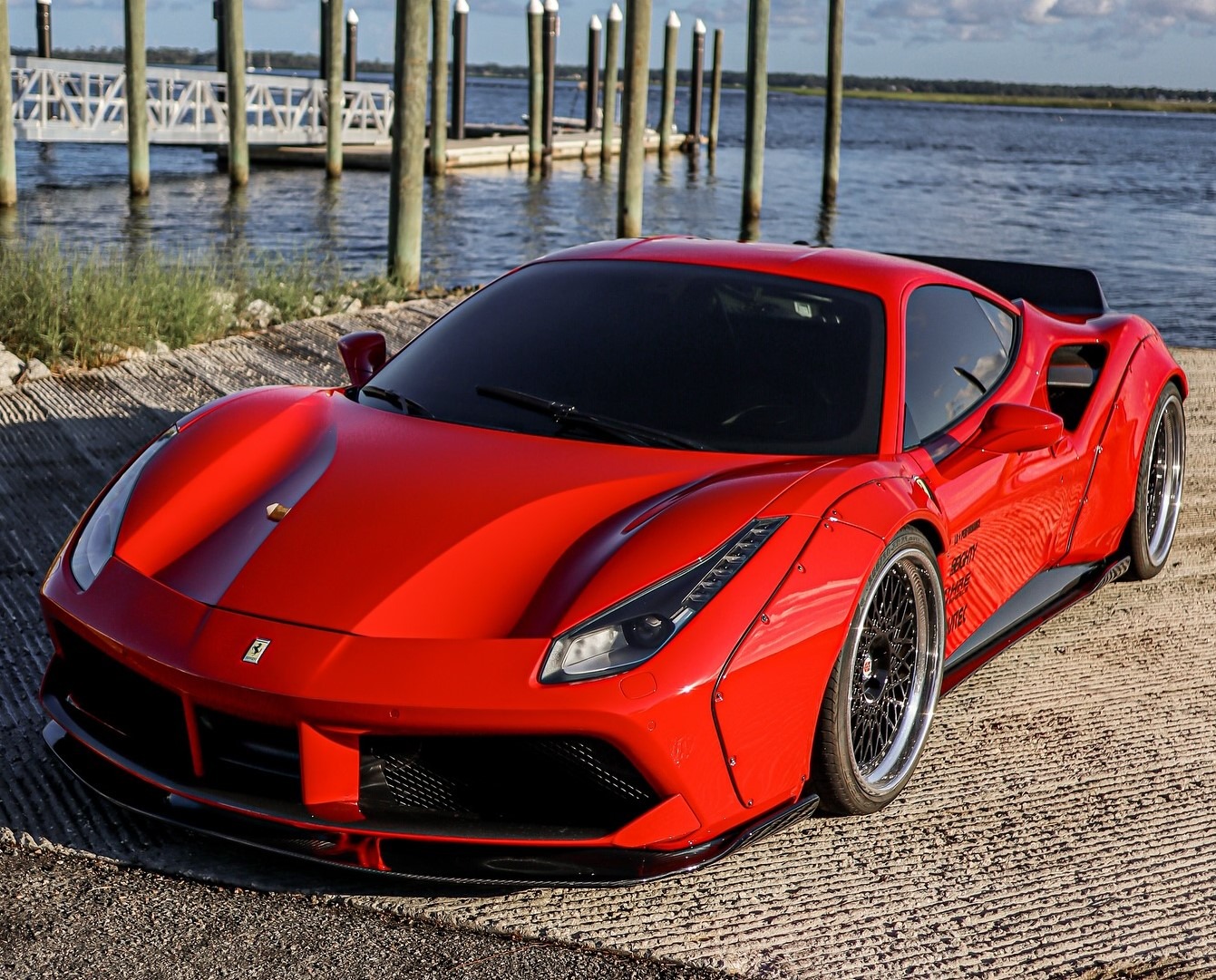 Used 2016 Ferrari 488 GTB Liberty Walk For Sale ($270,000) | iLusso Stock  #VC215611