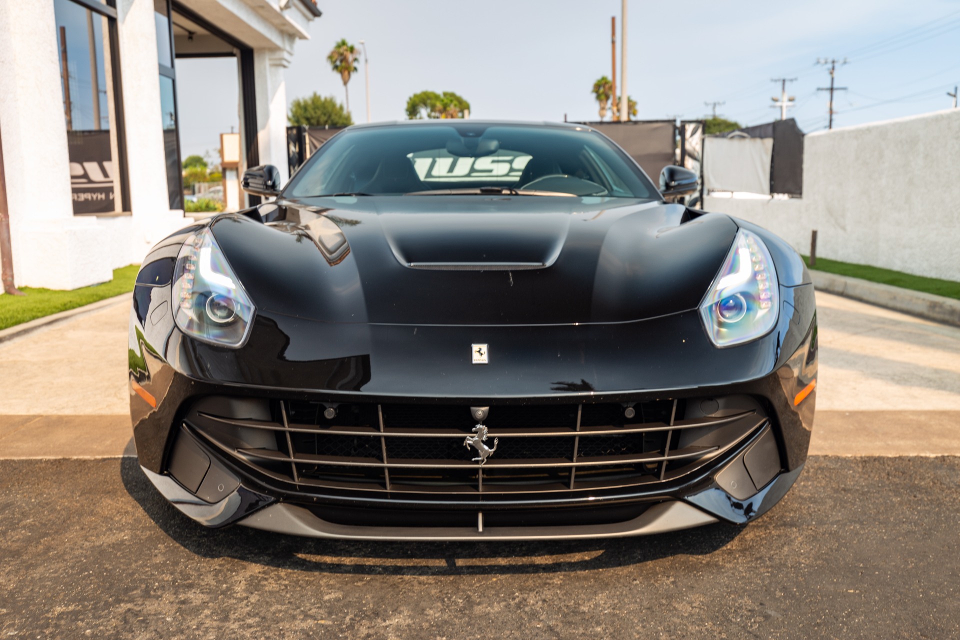 Ferrari F12 Berlinetta Black Front