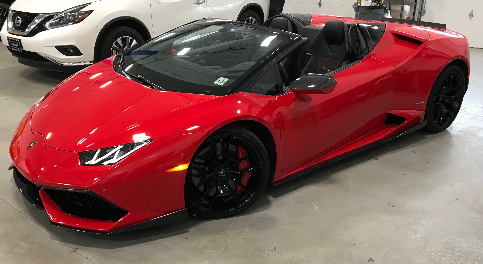 Used 2017 Lamborghini Huracan Lp 610 4 Spyder For Sale Sold Ilusso Stock Ma06477 7397