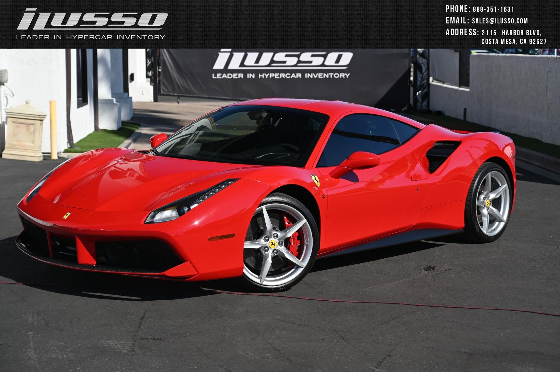 Used 2017 Ferrari 488 GTB For Sale (Sold) | ILusso Stock #221813