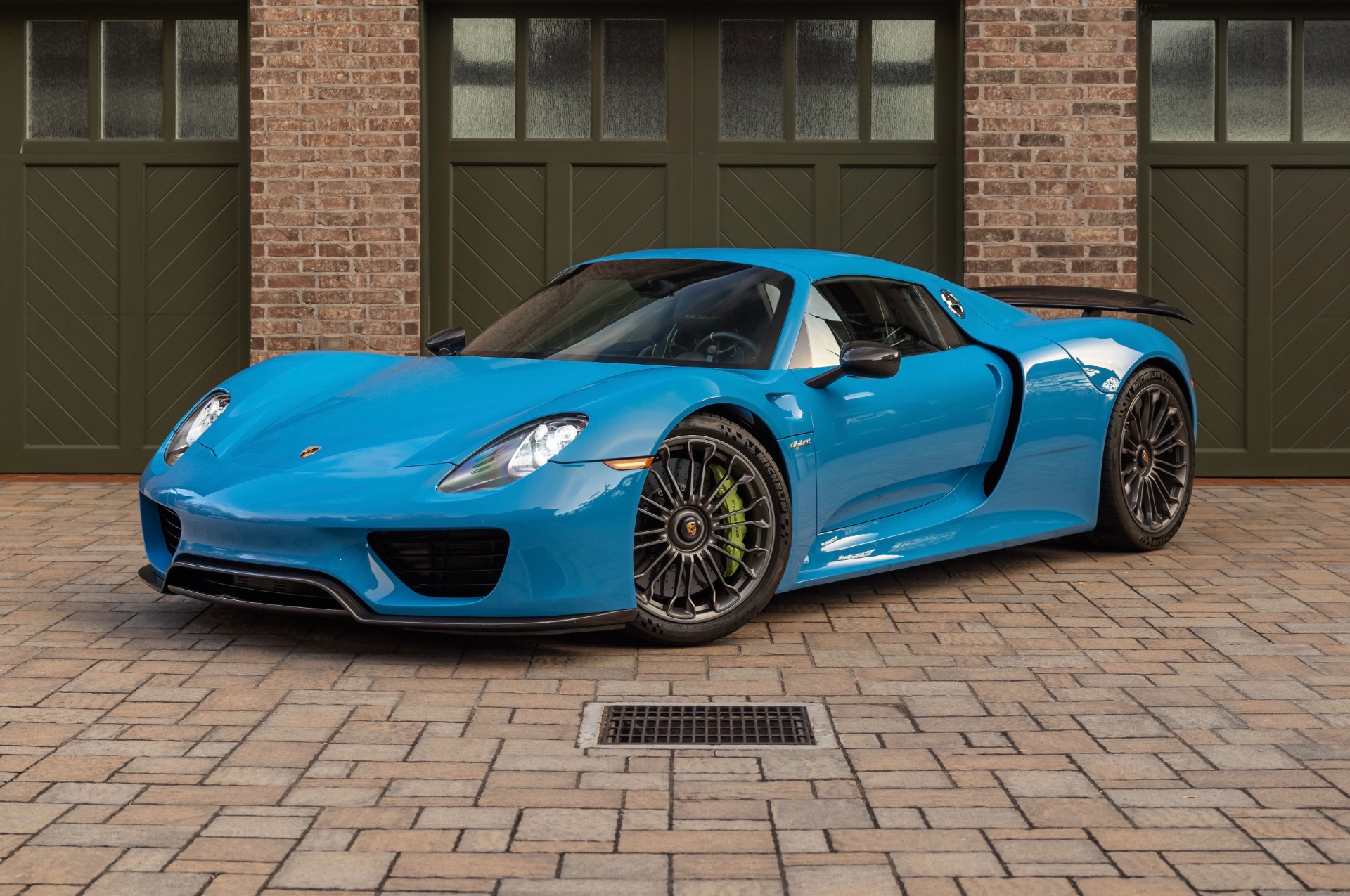 This Low-Mileage 2015 Porsche 918 Spyder Weissach Edition Sold for